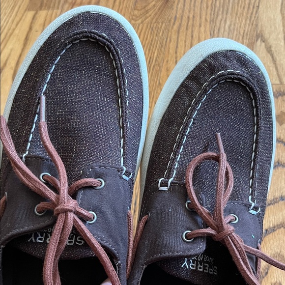 Sperry Men's Dark Brown Boat Shoes - Picture 8 of 8
